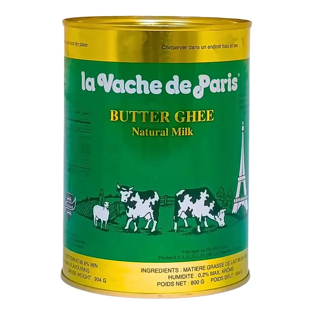 Mat fett La Vache De Paris Smör 800g – Högkvalitativt Fransk Smör för Äkta Njutning!