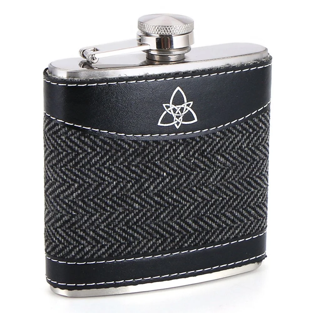 Celtic Ore 18 cl Pocket Lark - Grey Herringbone Tweed