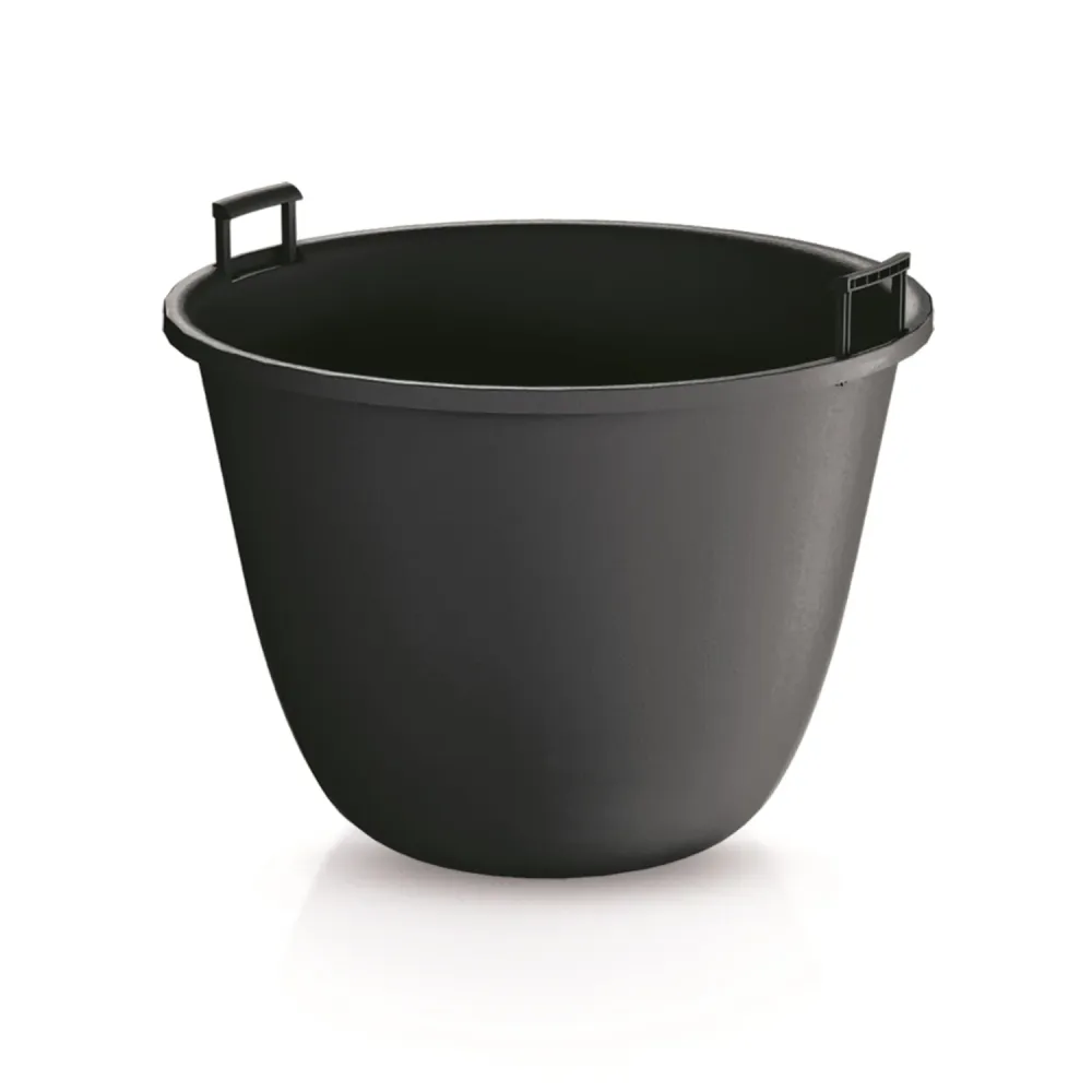 Betongskål DKB480-B411 kruka med insats - midnight färg