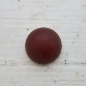 Cabochon av resin - Polaris Brun, 12mm, 1 styck