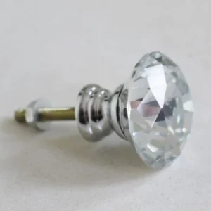 Dörrhandtag Dörrknopp Diamant med flat topp 5x3 cm