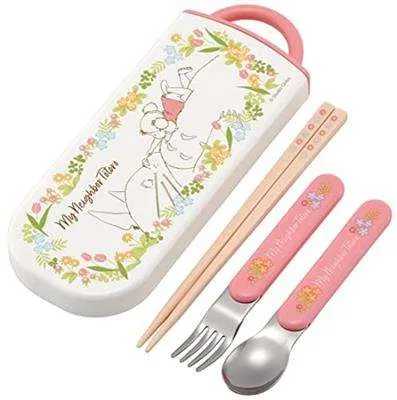 Ghibli - Chopsticks Spoon Fork Place Mei & Totoro