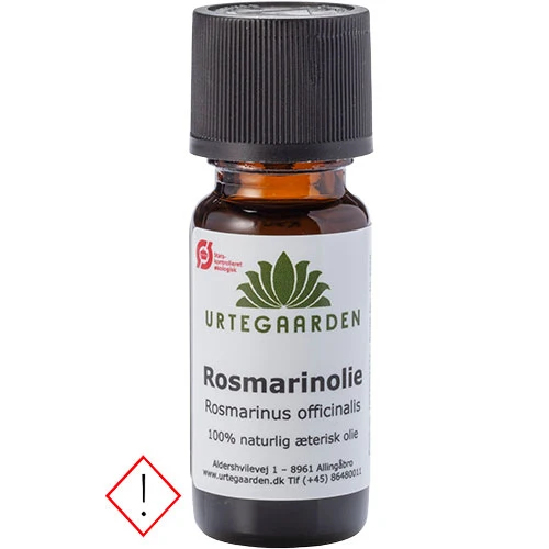 Urtegaarden 100 % Rosmarinolja för håret EKO | 10 ml