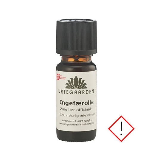 Urtegaarden Ingefärolja Eko | 10 ml