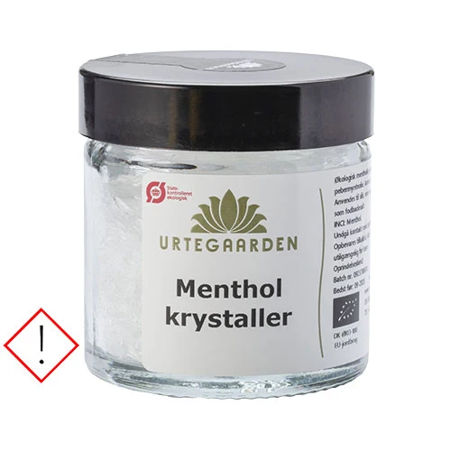 Urtegaarden Mentolkristaller EKO | 20 g