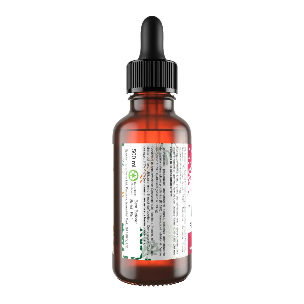 Raspberry Food Flavouring Drop 500ml