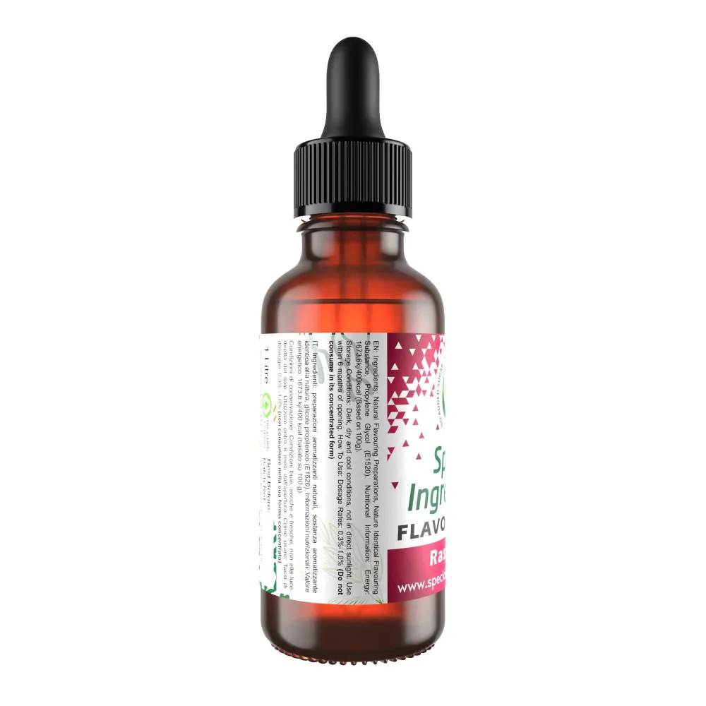 Raspberry Food Flavouring Drop 1 Litre