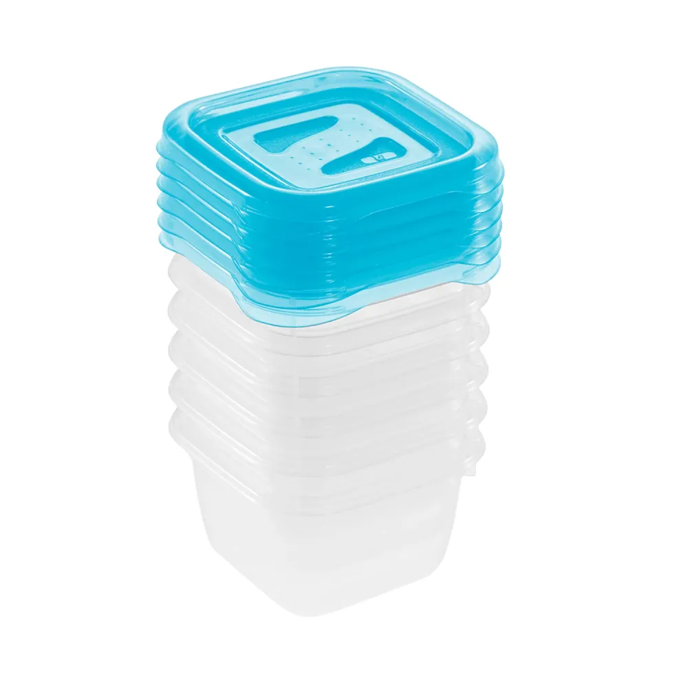 Keeeper Fredo Orörd Set Med Matförvaringsbehållare 6 x 90 ml