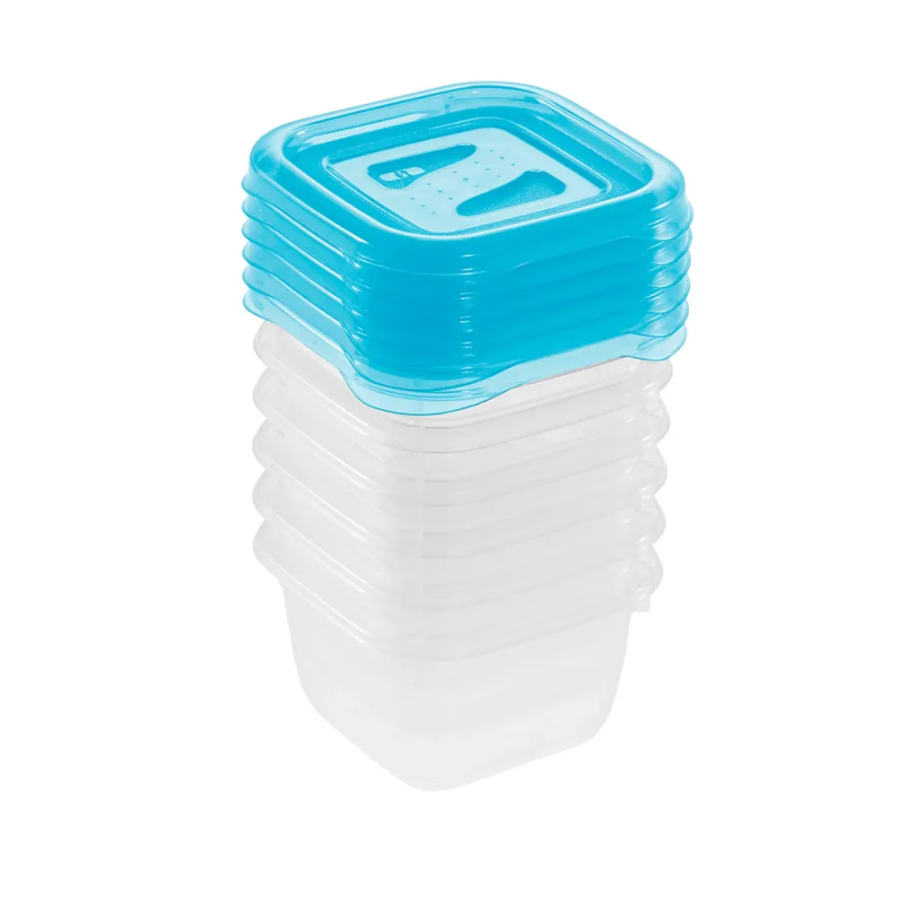 Keeeper Fredo Orörd Set Med Matförvaringsbehållare 6 x 90 ml