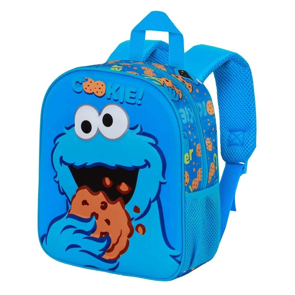 Sesame Street Cookie Monster 3D Ryggsäck 30 cm