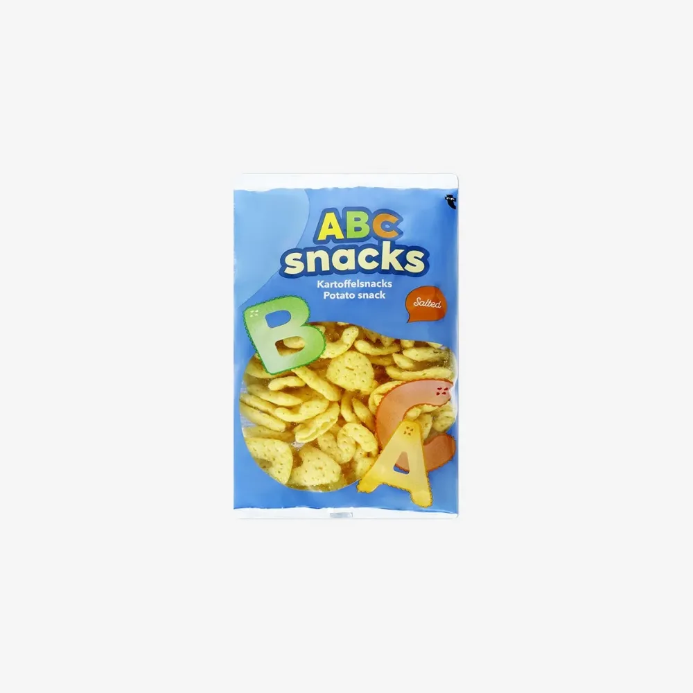 Alfabetet salta chips
