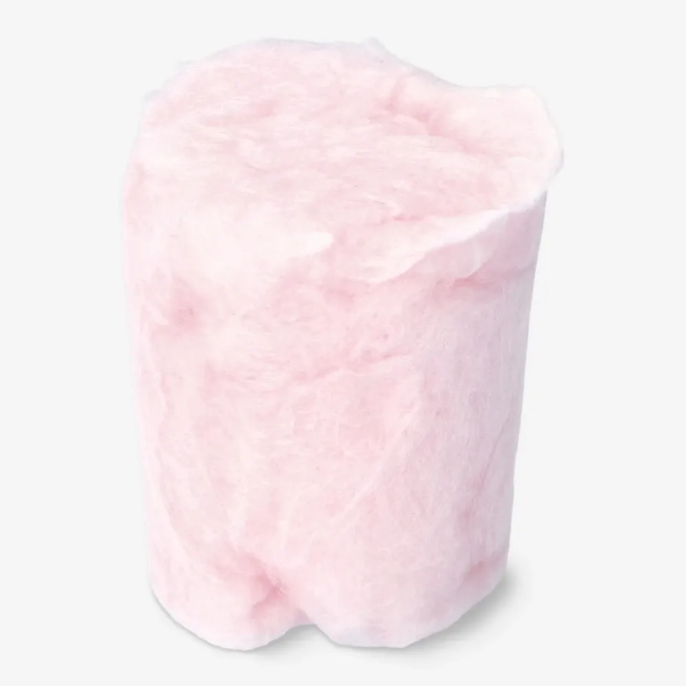Candyfloss. Smak av jordgubbar