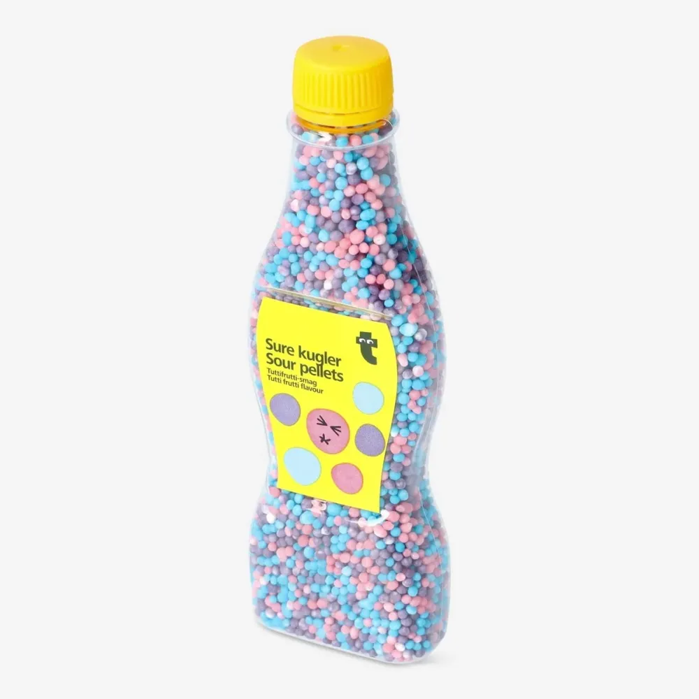 Godis pärlor. Smak av Tutti frutti