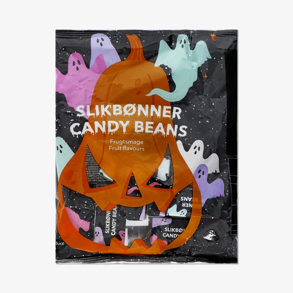 Halloween-askar med gelébönor - Fruktsmaker