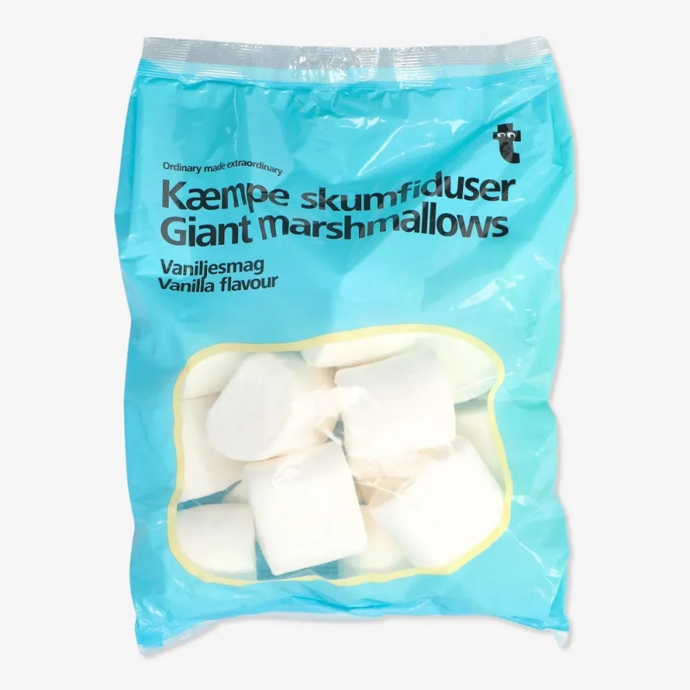 Jättestora marshmallows