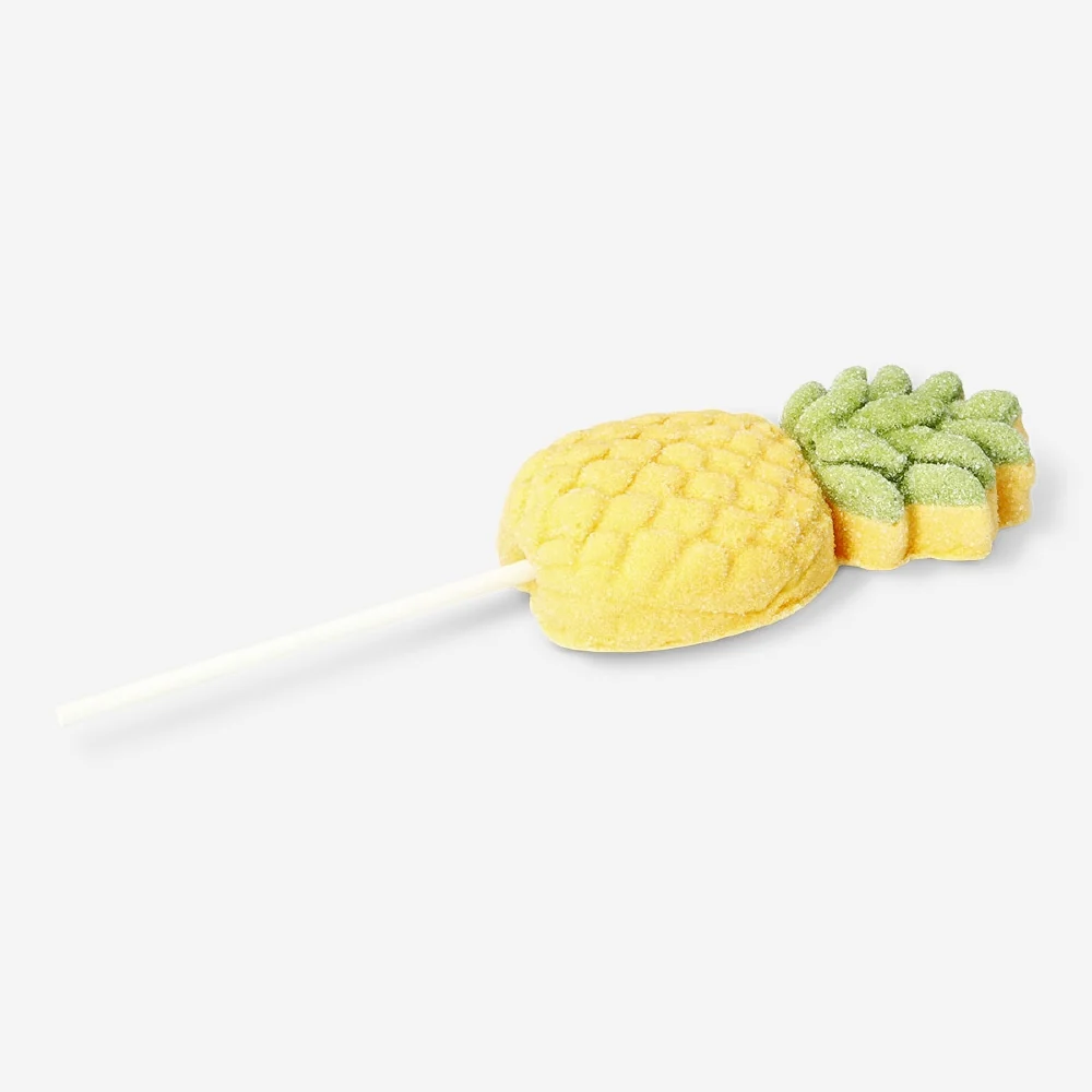 Marshmallow på pinne - Ananas