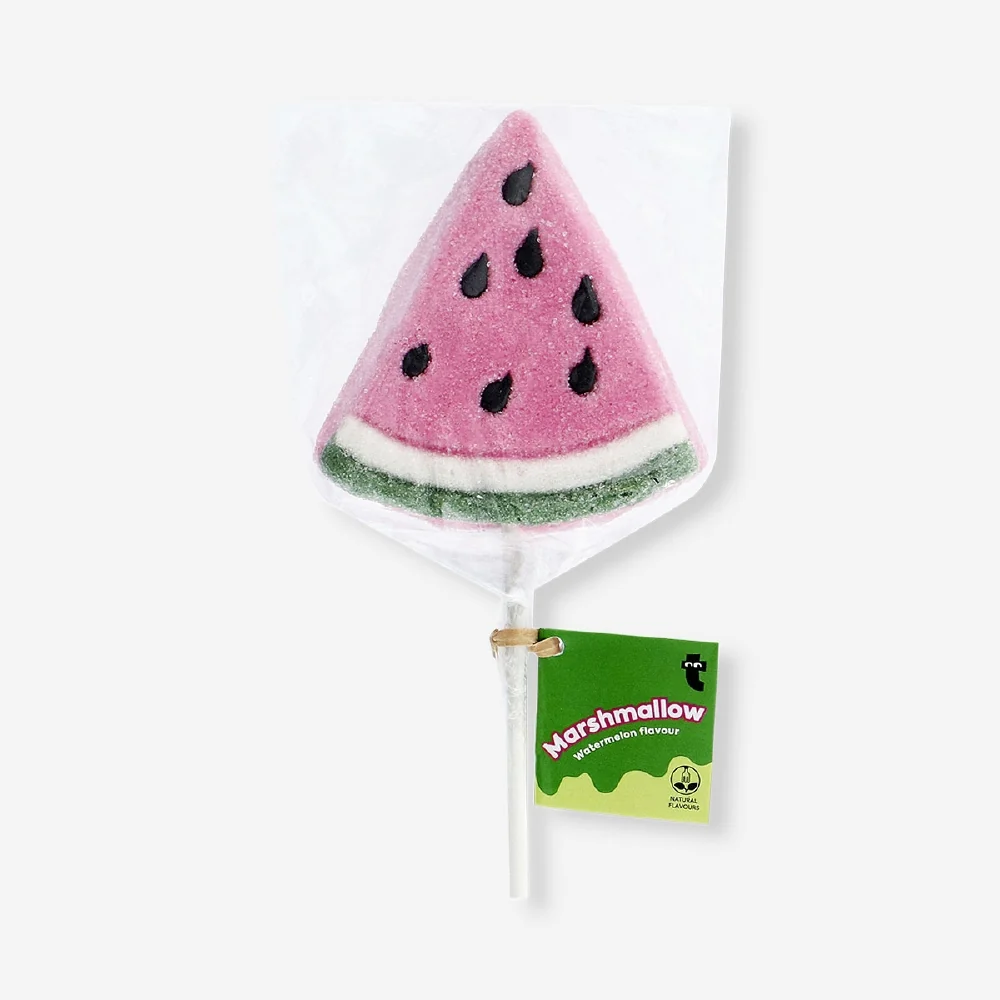 Marshmallow på pinne - Vattenmelon