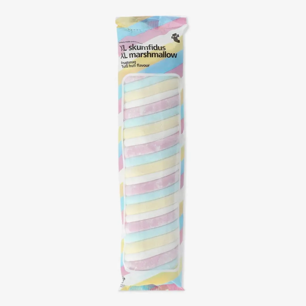 XL marshmallow. Tutti frutti-smak
