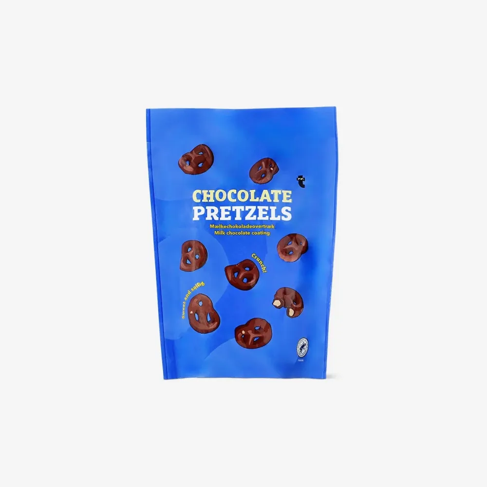 Salta kringlor med mjölkchoklad