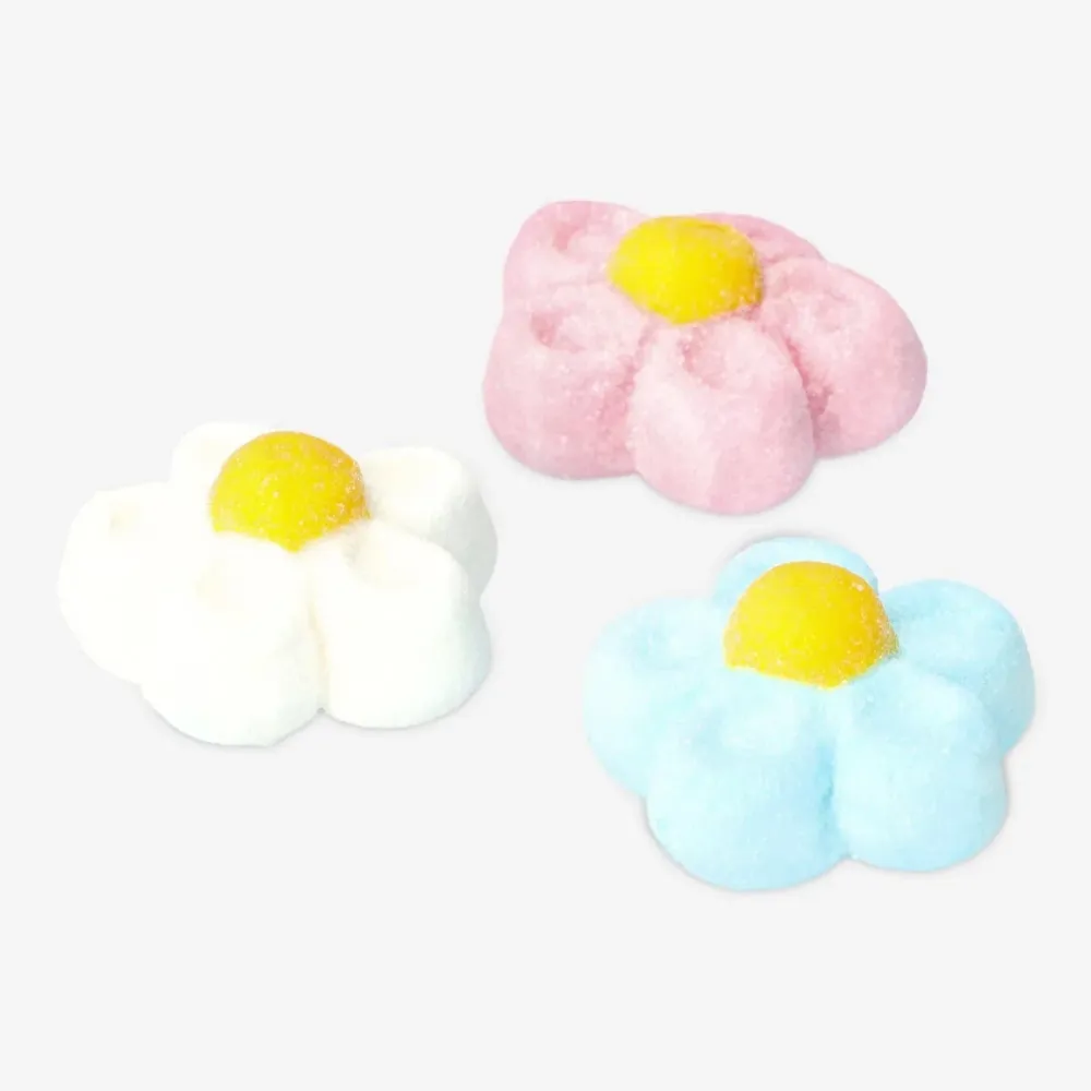 Söta marshmallows. Fruktsmak