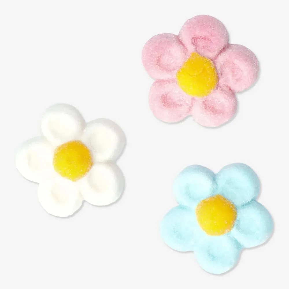 Söta marshmallows. Fruktsmak
