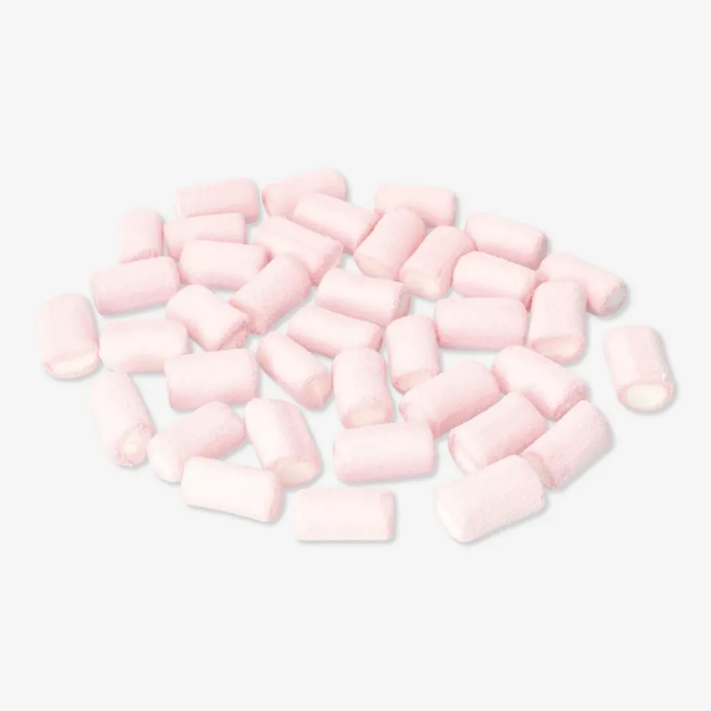 Sura marshmallows. Smak av jordgubbar