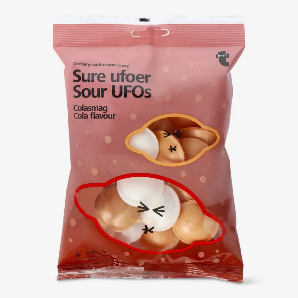 Sura UFO:n. Smak av cola