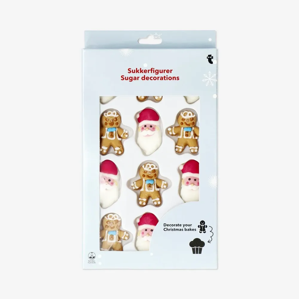 Tårtdekorationer för jul