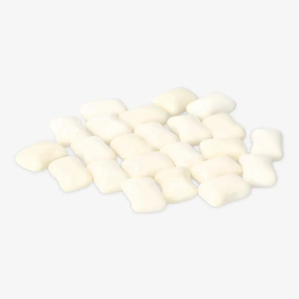 Tuggummi. Smak av jordgubbar och lime
