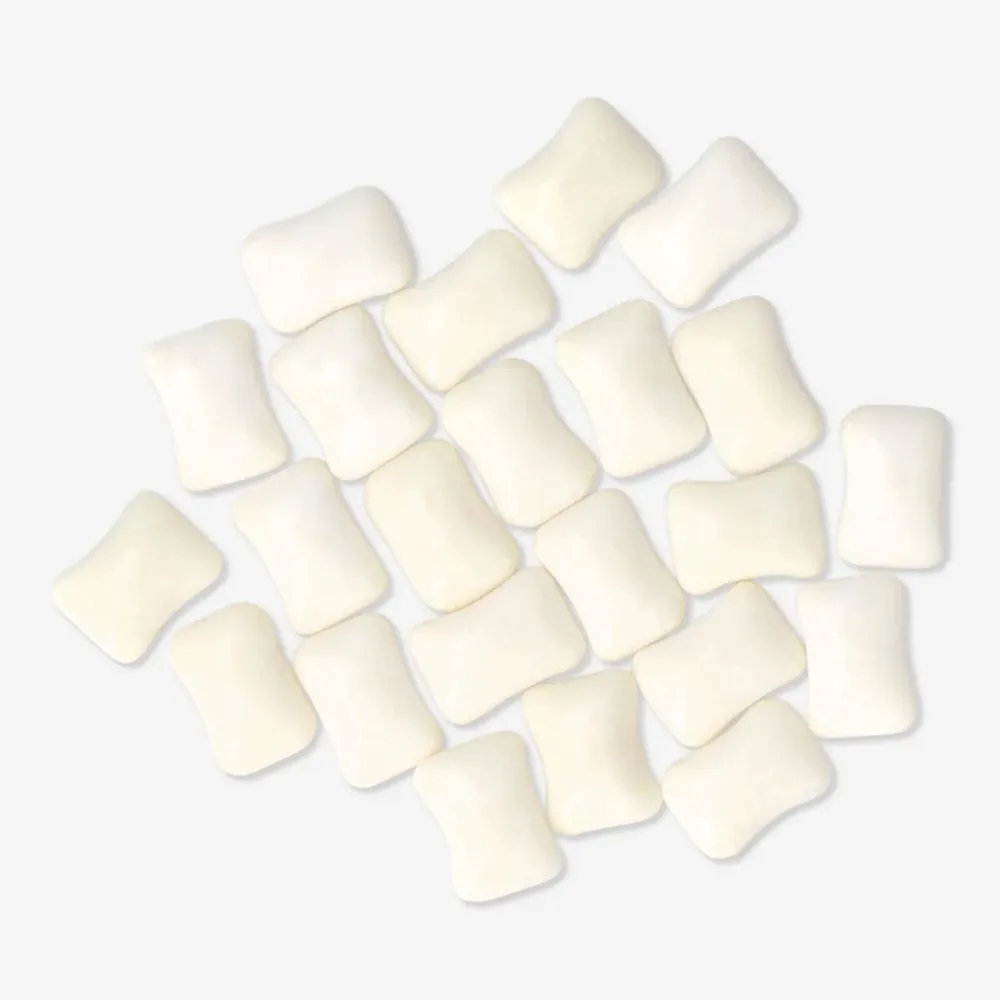 Tuggummi. Smak av jordgubbar och lime