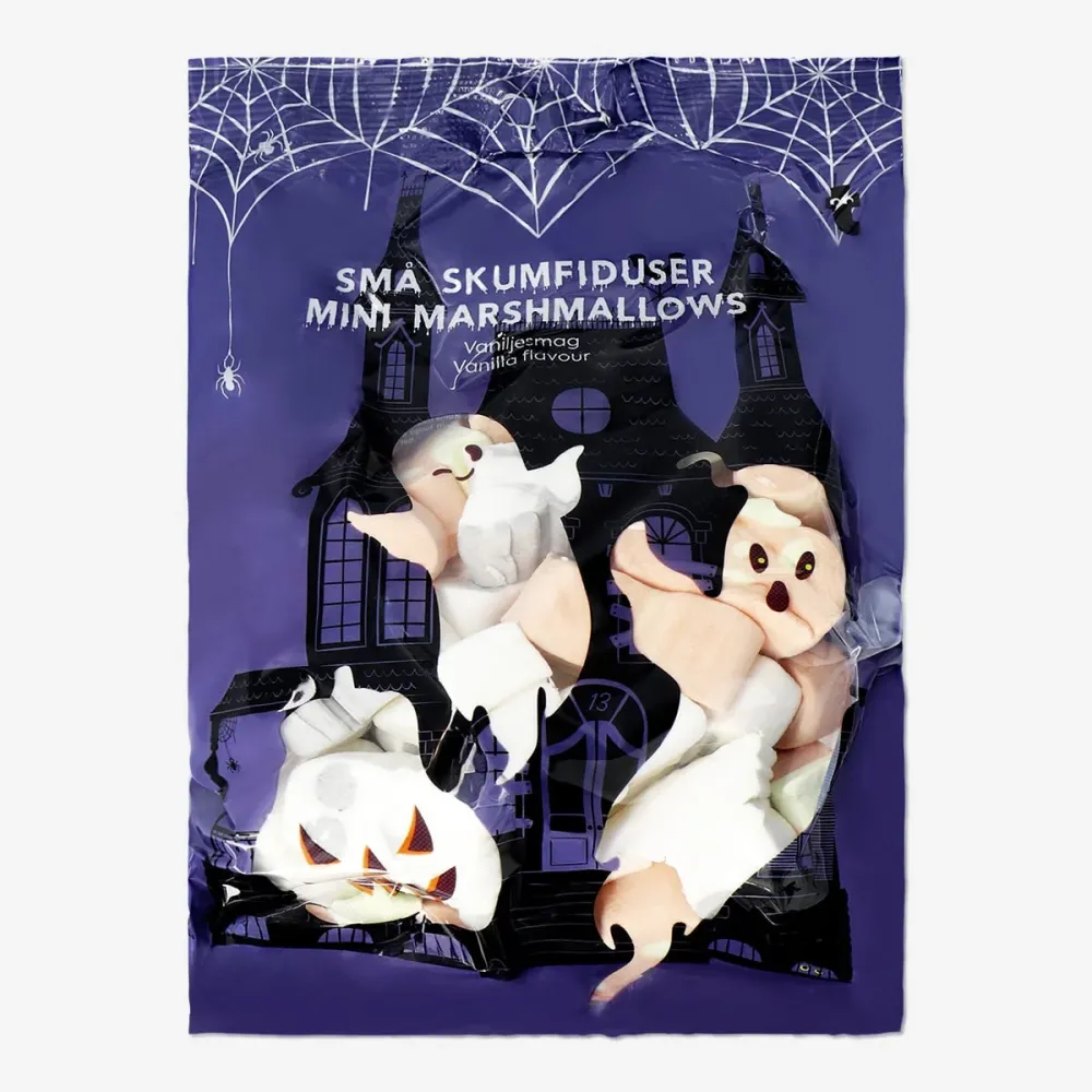 Vaniljmarschaller - Minipumpor och spöken