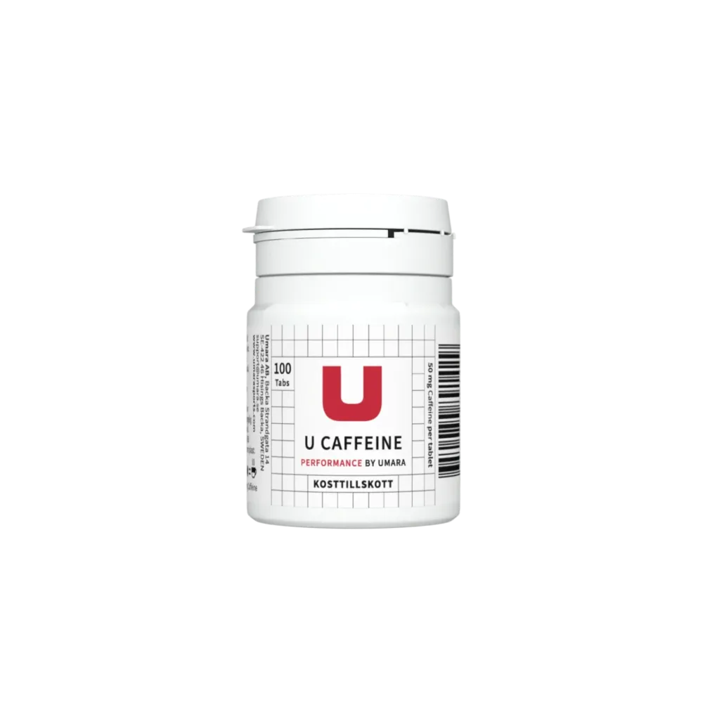 UMARA U CAFFEINE Koffeintabletter 50mg 100st - Neutral