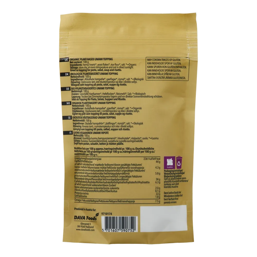 DAVA eko umami-topping 100 g