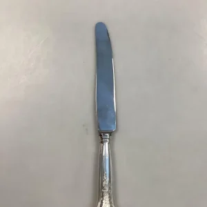 Georg Jensen Rosenborg Sølvplet Frokostkniv