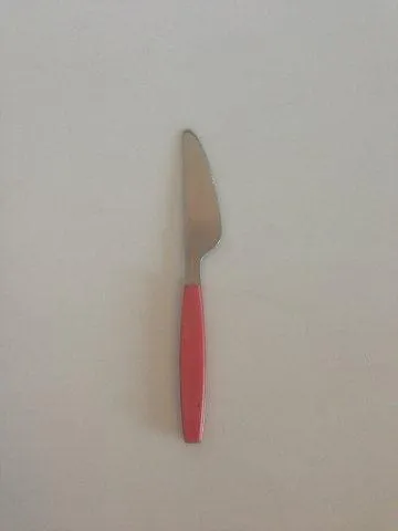 Georg Jensen Stainless Rød Strata Frokostkniv