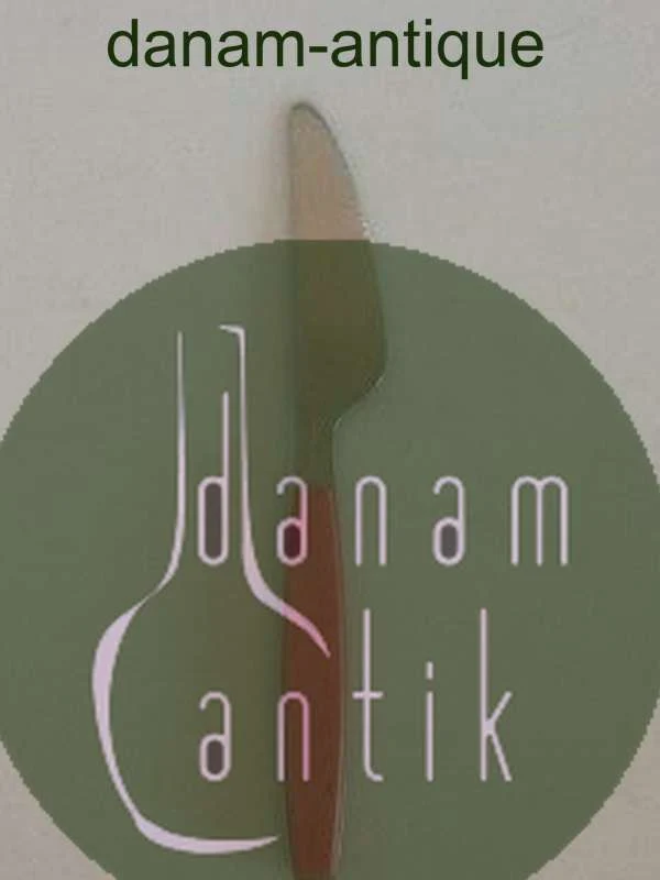 Georg Jensen Stainless Rød Strata Frokostkniv