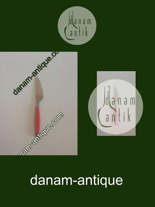 Georg Jensen Stainless Rød Strata Frokostkniv