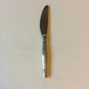 Gitte sølvplet Frokostkniv O.V. Mogensen