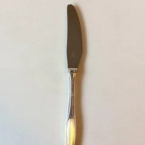 Kongelys Frigast/Gense sølvplet Frokostkniv