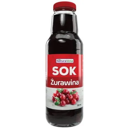 Tranbärsjuice 750 ml - NaturAvena