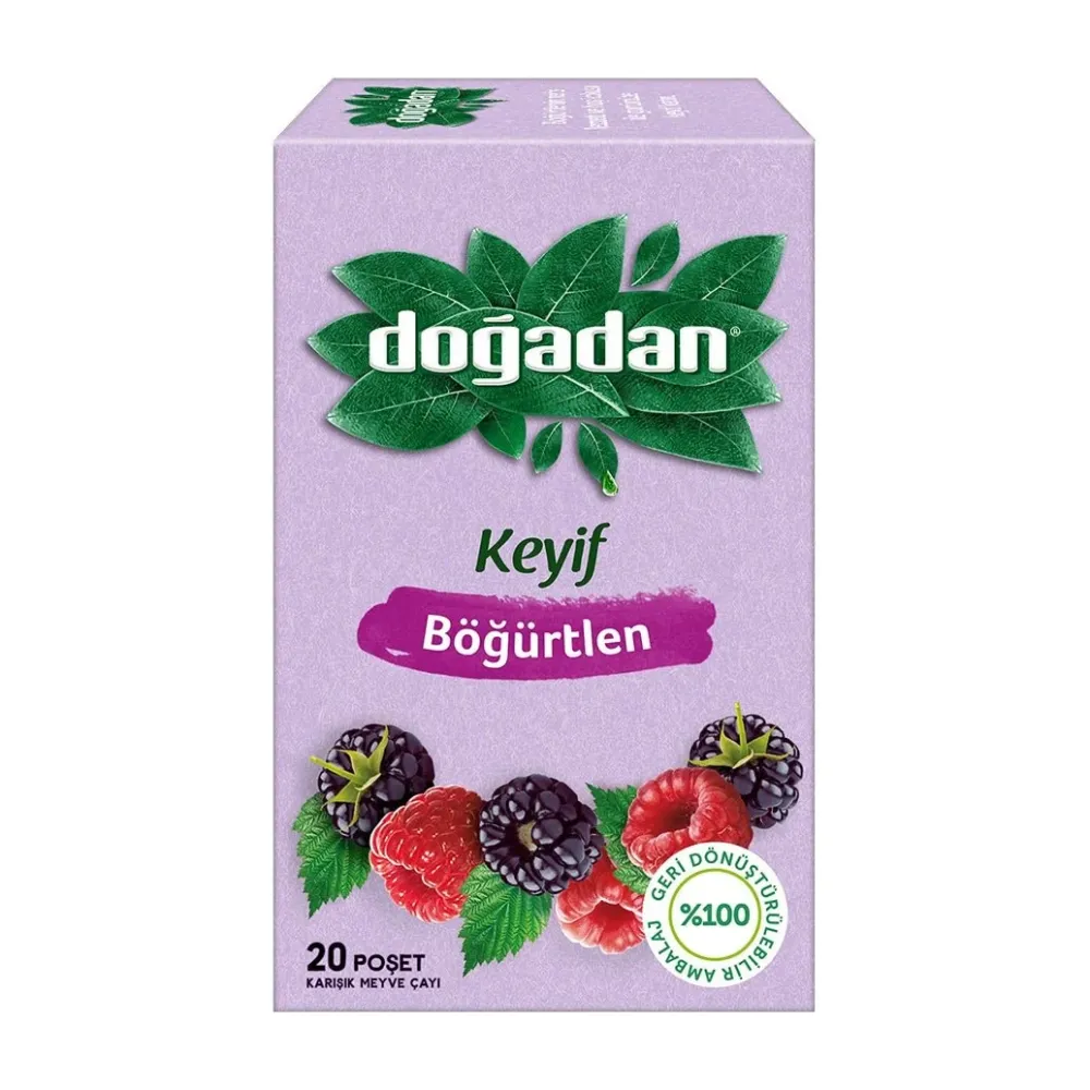 Dogadan fruktte med björnbär - 20 tepåsar