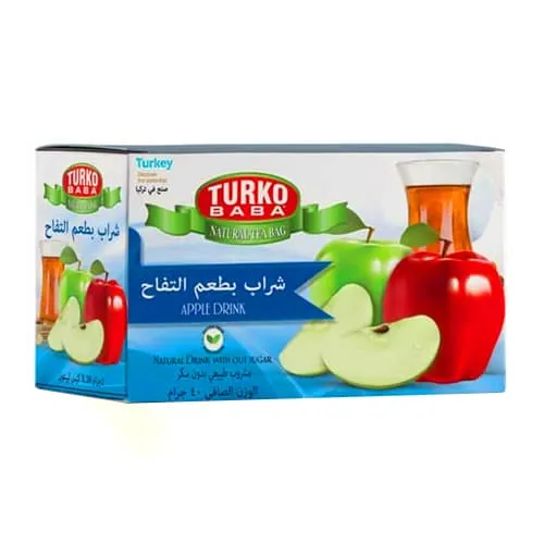 Turko Baba Apple Fruit Tea - 40 tepåsar