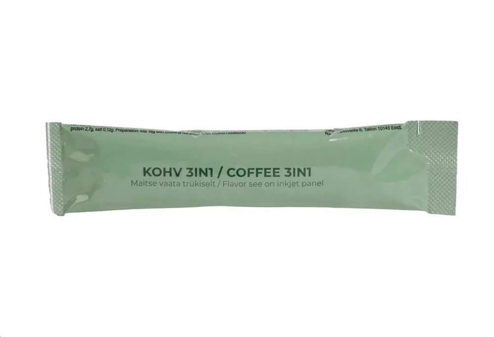 Kaffe med mjölk och socker - Frysetorkad - Food Force