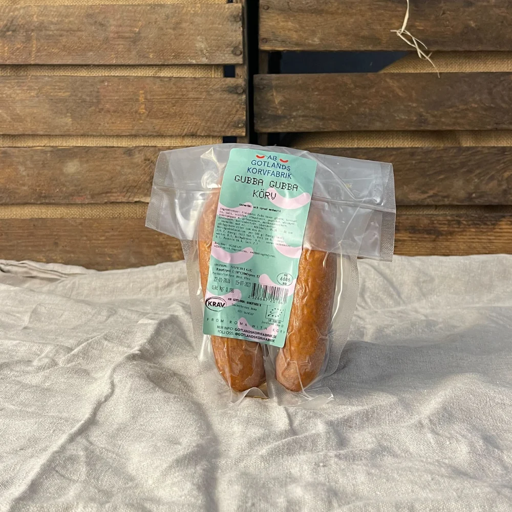 Gubbagubba körv nitritfri 180g EKO