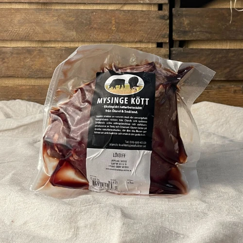Lövbiff gräsbeteskött 500g