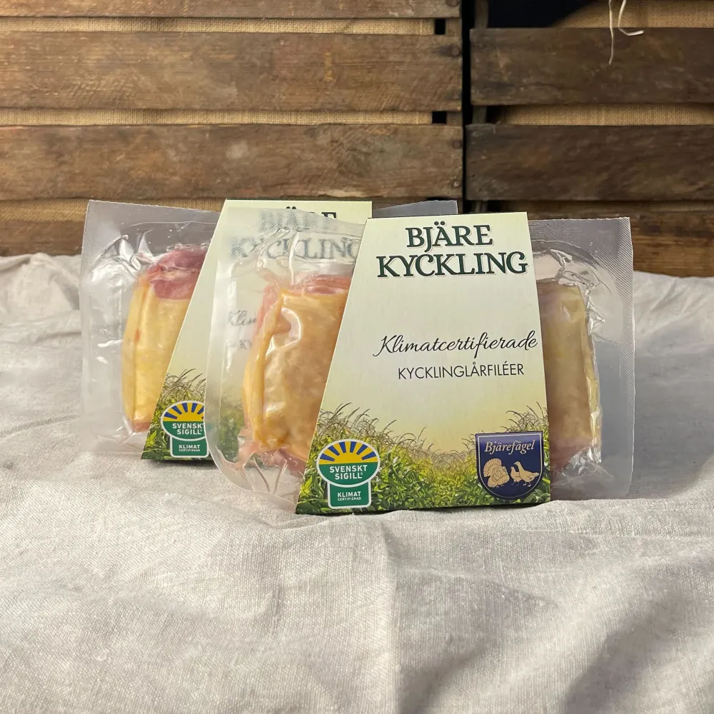 Tvåpack klimatcertifierad lårfilé 450g x 2