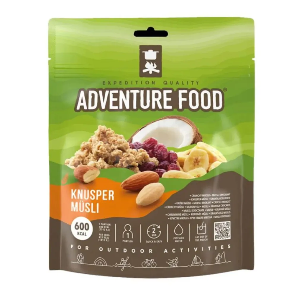 Crunchy Mysli - Frystorkad mat - Adventure Food