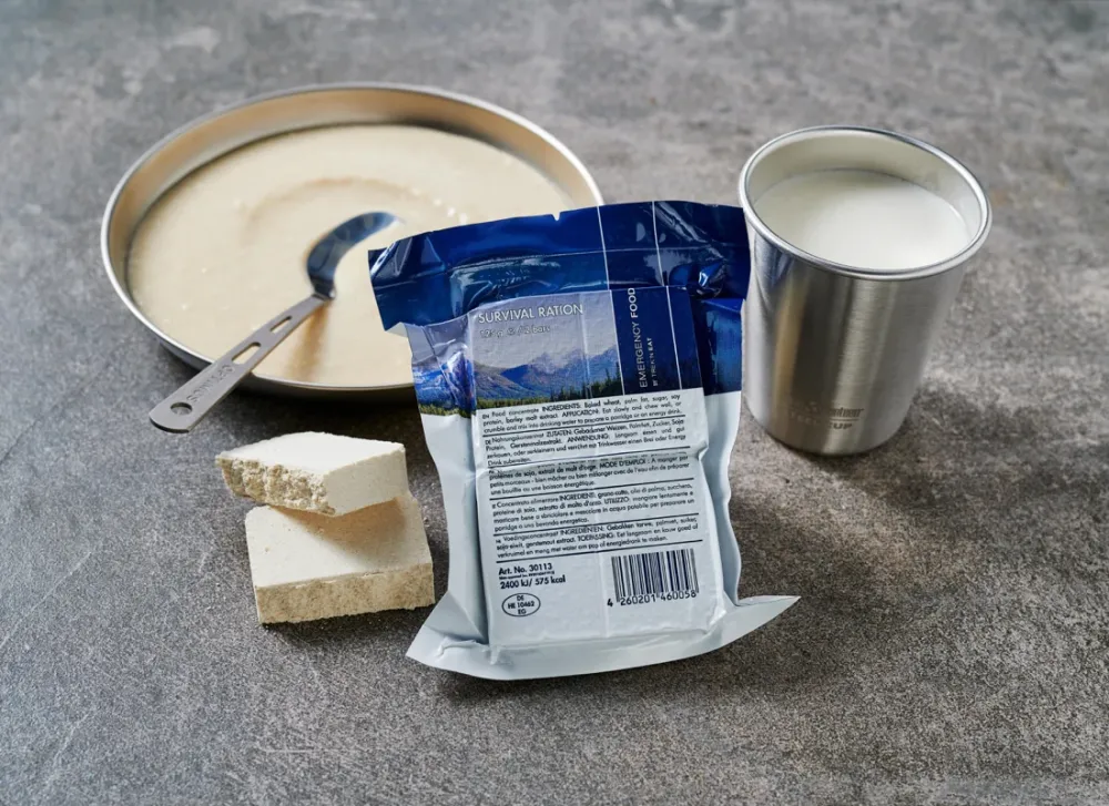 Nödranson - NRG-5 Emergency Food Ration - 125 gram. Upp till 20 års hållbarhet.