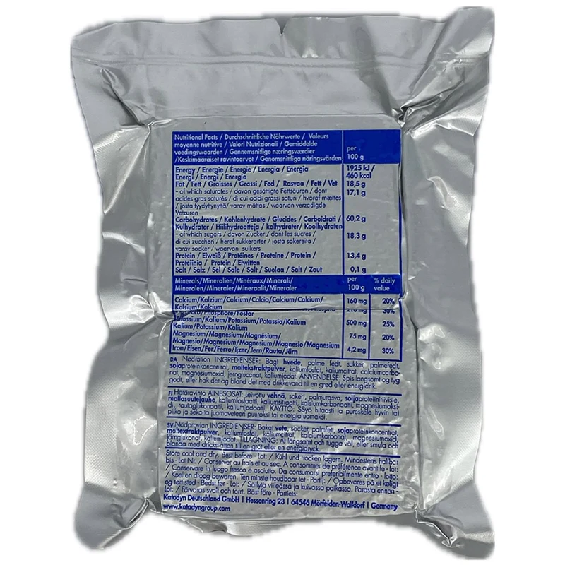 Nödranson - NRG-5 Emergency Food Ration - 125 gram. Upp till 20 års hållbarhet.