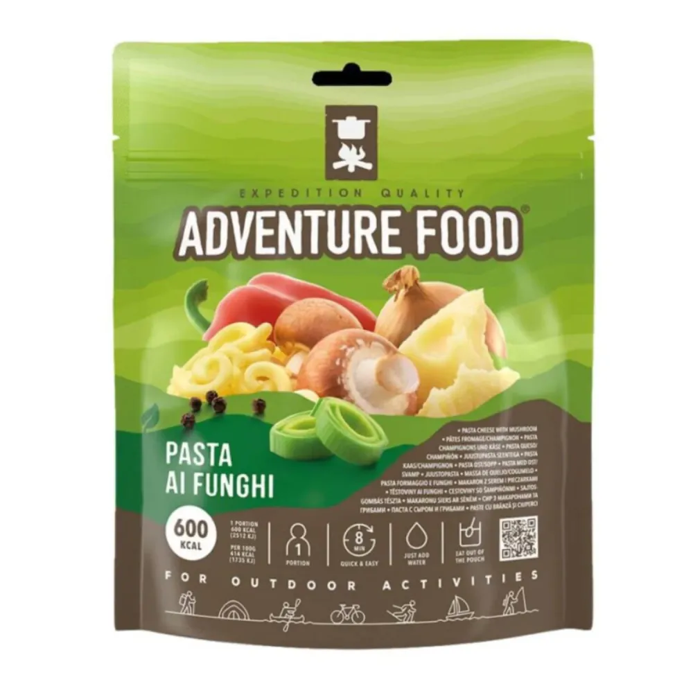 Pasta Ai Funghi - Frystorkad mat - Adventure Food